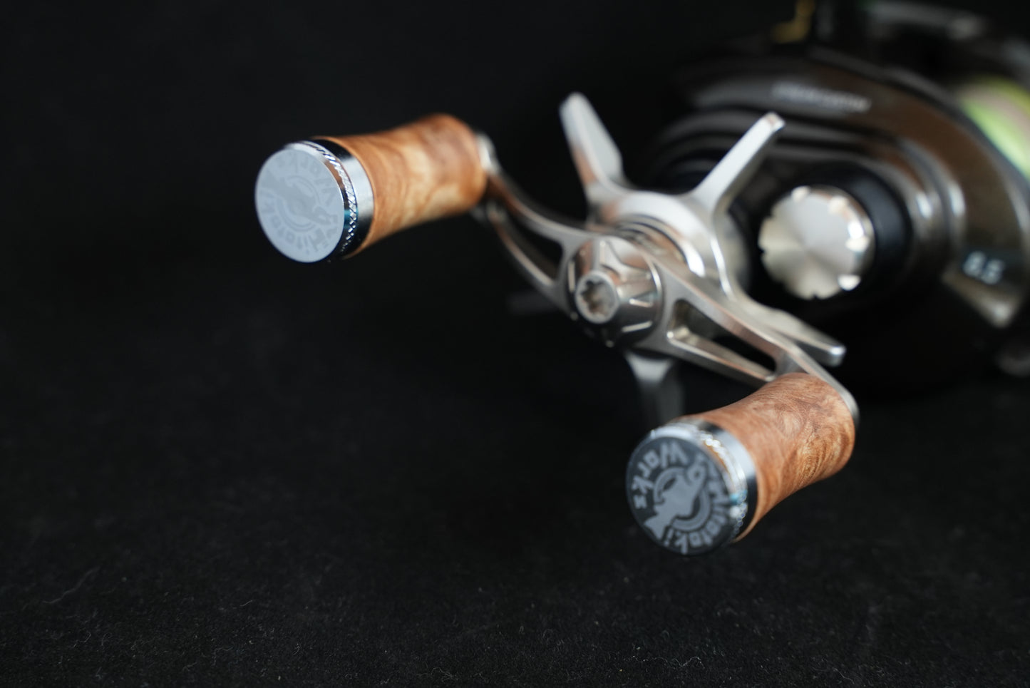 カスタムハンドルノブ メープルバール