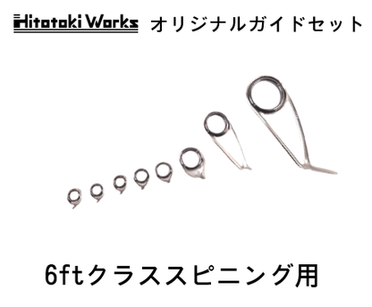 Titanium guide set for middle main flow